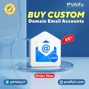 Buy Custom Domain Email Accounts